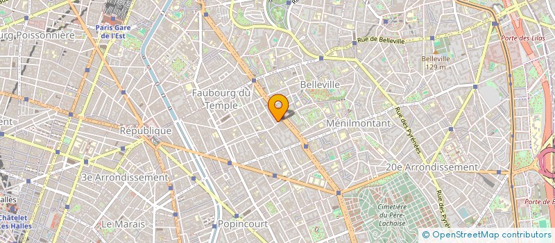 localisation de l'entreprise MADAME OLIVIA TOURNEVILLE  PARIS