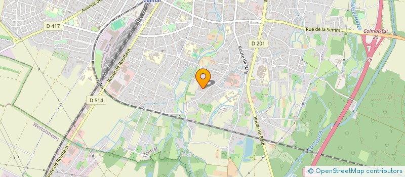 localisation de l'entreprise MADAME OLIVIA TRAMBLY DE LAISSARDIERE  COLMAR