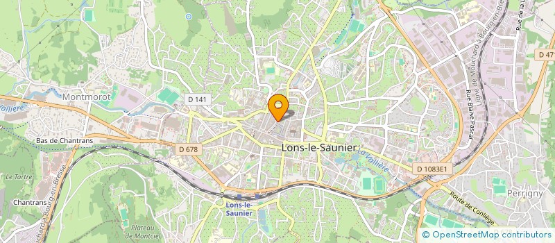 localisation de l'entreprise MADAME OLIVIA TRIAL à LONS-LE-SAUNIER