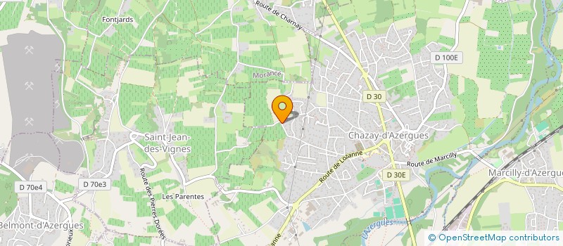 localisation de l'entreprise MADAME OLIVIA TROUILLET  CHAZAY-D'AZERGUES