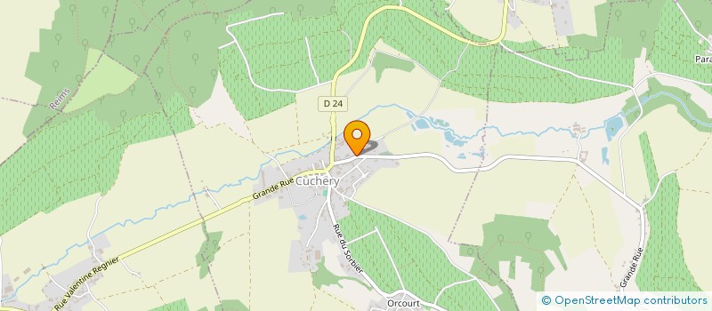 localisation de l'entreprise MADAME OLIVIA TRUJILLO  CUCHERY