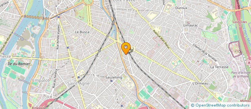 localisation de l'entreprise MADAME OLIVIA TYSSIER  TOULOUSE