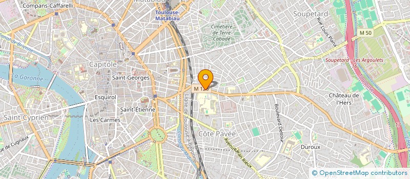 localisation de l'entreprise MADAME OLIVIA URRUTY  TOULOUSE