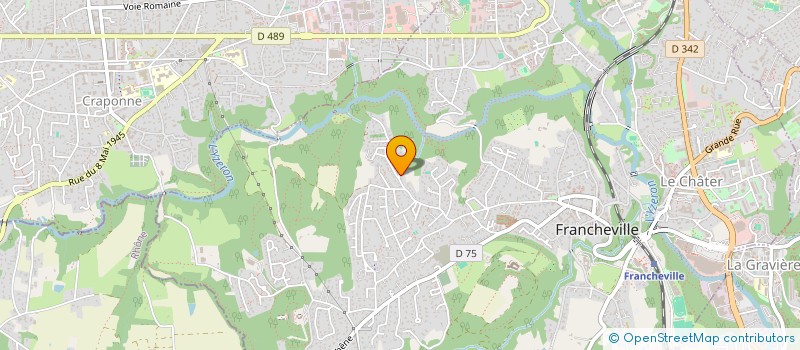 localisation de l'entreprise MADAME OLIVIA VASSAL  FRANCHEVILLE