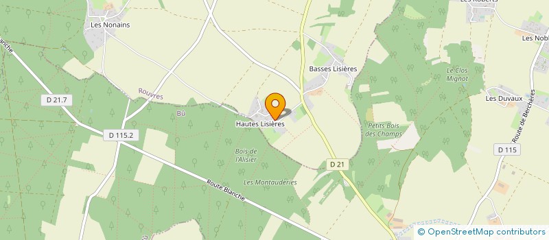 localisation de l'entreprise MADAME OLIVIA VERON à ROUVRES