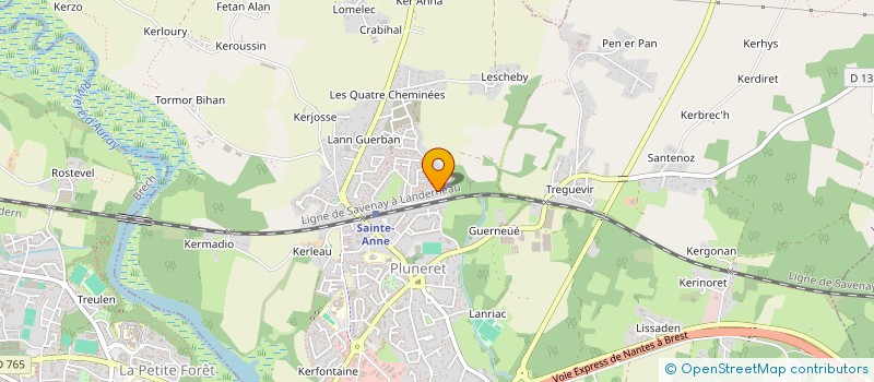 localisation de l'entreprise MADAME OLIVIA VIEGAS ESTREIA  PLUNERET