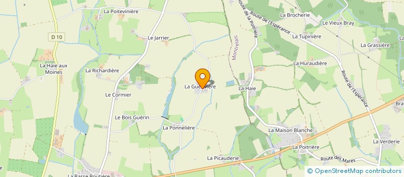 localisation de l'entreprise MADAME OLIVIA VRIGNAUD à LOIREAUXENCE