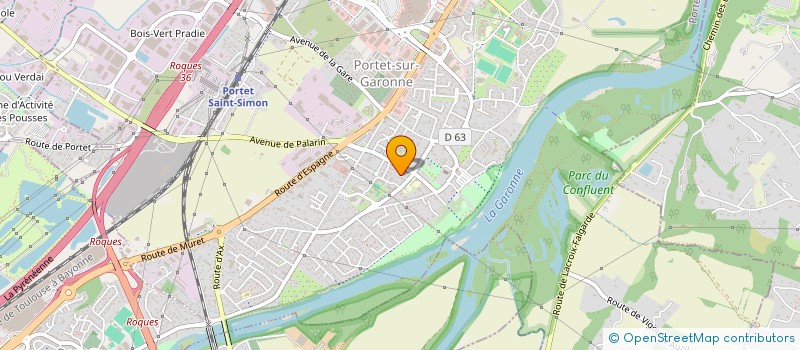 localisation de l'entreprise MADAME OLIVIA YIU  PORTET SUR GARONNE