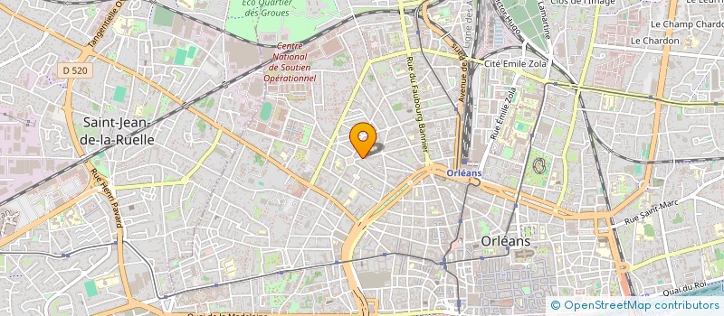 localisation de l'entreprise MADAME OLIVIA YOHOU à ORLEANS