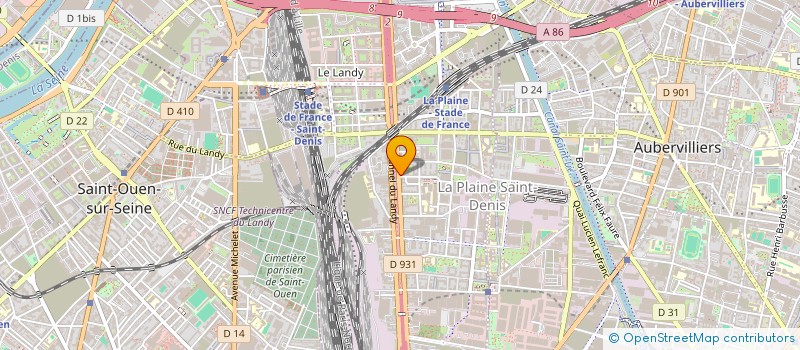 localisation de l'entreprise MADAME OLIVIA ZHANG  SAINT-DENIS