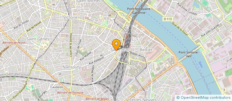 localisation de l'entreprise MADAME OLIWIA DZIEWT à BORDEAUX