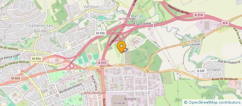 localisation de l'entreprise MADAME OLLIA HNIAD  ESSEY-LES-NANCY