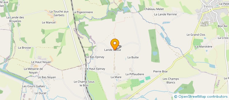 localisation de l'entreprise MADAME OLOF PETURSD TTIR  MONTREUIL-SUR-ILLE