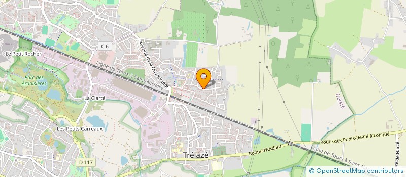 localisation de l'entreprise MADAME OLRY EMELIE  TRELAZE