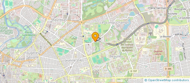 localisation de l'entreprise MADAME OLUWADAMILOLA OGBE  RENNES