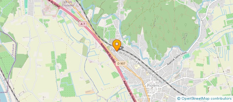 localisation de l'entreprise MADAME OLYANA GARCIA  SUZE-LA-ROUSSE