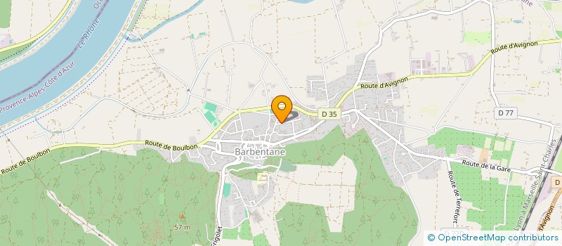 localisation de l'entreprise MADAME OLYMPE ANDRIAMARO  BARBENTANE