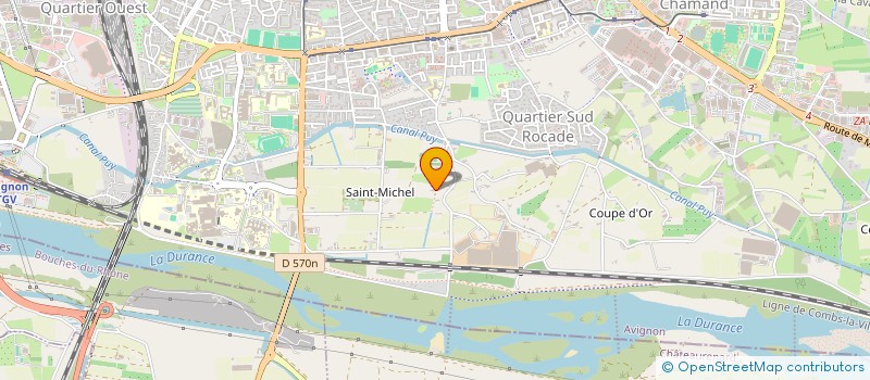 localisation de l'entreprise MADAME OLYMPE ESTEBAN  SORGUES