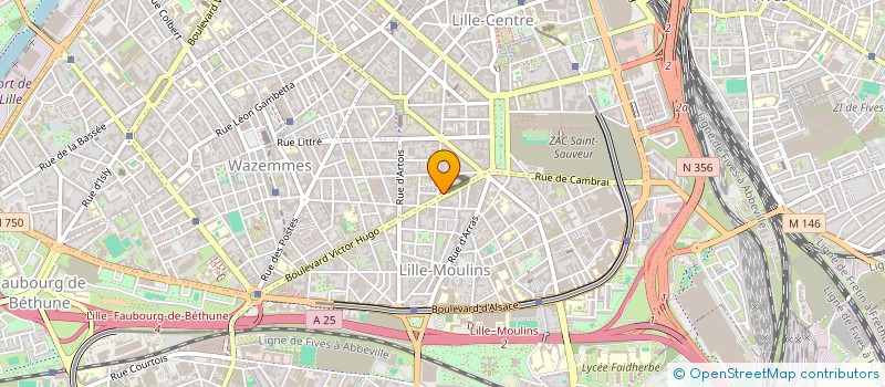 localisation de l'entreprise MADAME OLYMPE GOETZ  LILLE