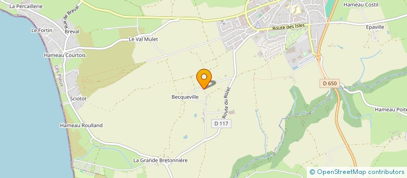 localisation de l'entreprise MADAME OLYMPE MICHOS  LES PIEUX