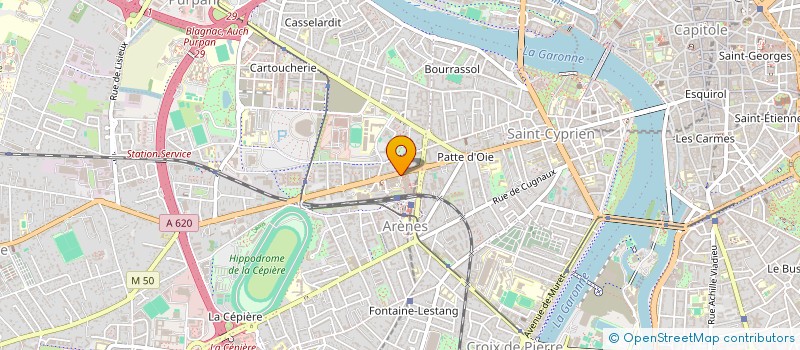 localisation de l'entreprise MADAME OLYMPE MOLINIER à TOULOUSE