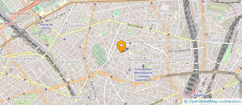 localisation de l'entreprise MADAME OLYMPE MOSSE  PARIS