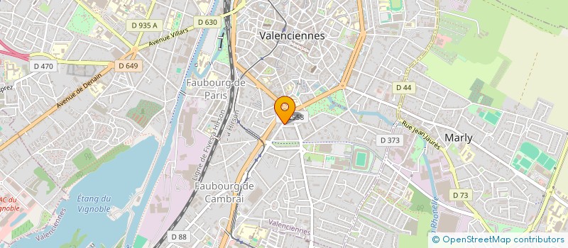 localisation de l'entreprise MADAME OLYMPE RICHEZ à VALENCIENNES