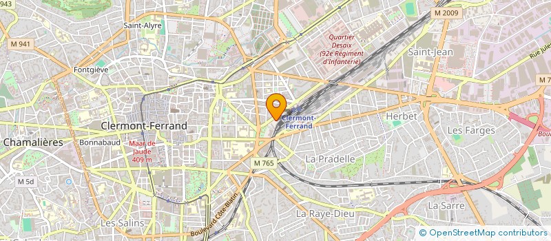 localisation de l'entreprise MADAME OLYMPE TRITTO à CLERMONT-FERRAND