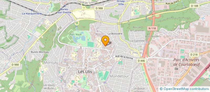 localisation de l'entreprise MADAME OMAIMA YAQOUTI à LES ULIS