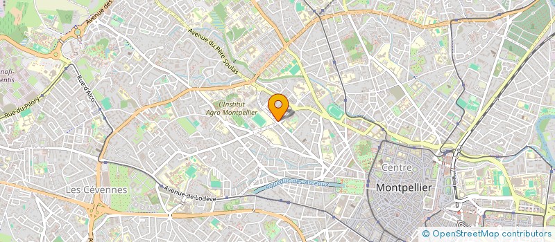 localisation de l'entreprise MADAME OMAR BELOUFA  MONTPELLIER