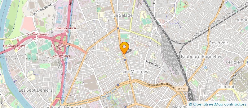 localisation de l'entreprise MADAME OMAYA SALMAN à TOULOUSE