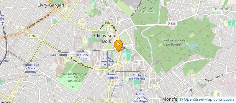 localisation de l'entreprise MADAME OMBA BEATRICE OMALANGA à CLICHY-SOUS-BOIS
