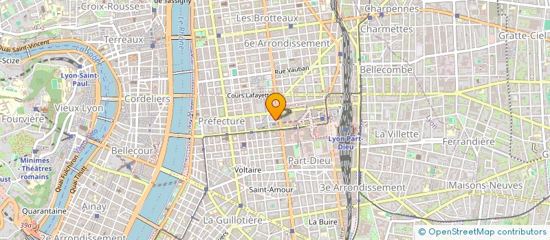 localisation de l'entreprise MADAME OMBELINE BENOIT  LYON