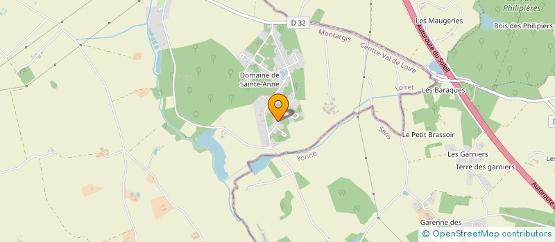 localisation de l'entreprise MADAME OMBELINE BISSON  CHAMPLAY