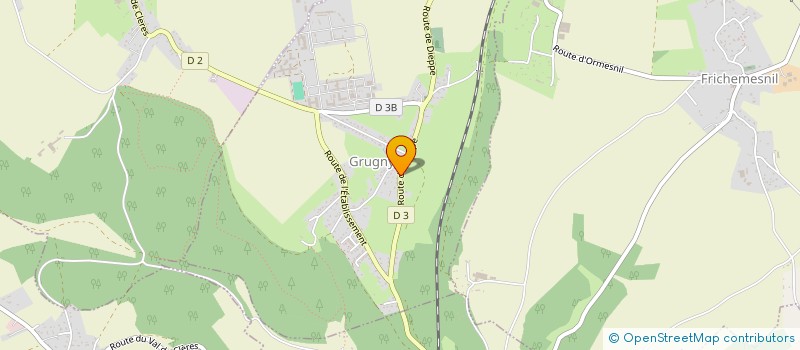 localisation de l'entreprise MADAME OMBELINE BOQUET  GRUGNY