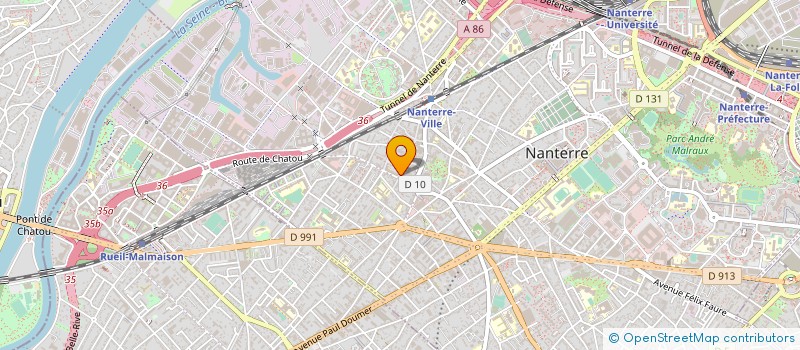 localisation de l'entreprise MADAME OMBELINE BRUMAIN à NANTERRE