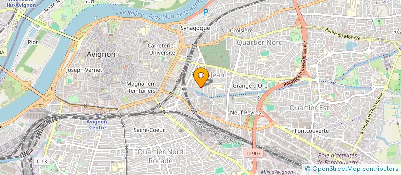 localisation de l'entreprise MADAME OMBELINE CADIERGUE  AVIGNON