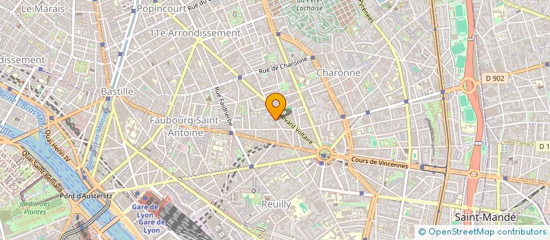 localisation de l'entreprise MADAME OMBELINE FRAZIER  PARIS