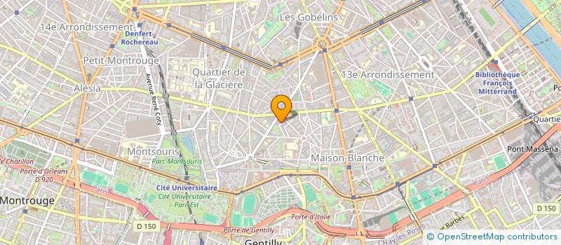 localisation de l'entreprise MADAME OMBELINE GAILHAC--OUDIN  PARIS