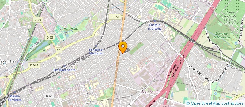 localisation de l'entreprise MADAME OMBELINE JEAY à ANTONY