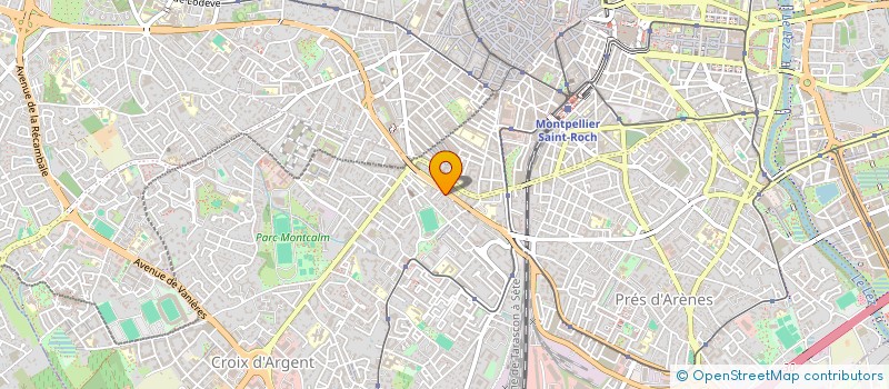 localisation de l'entreprise MADAME OMBELINE JOUVIN à MONTPELLIER