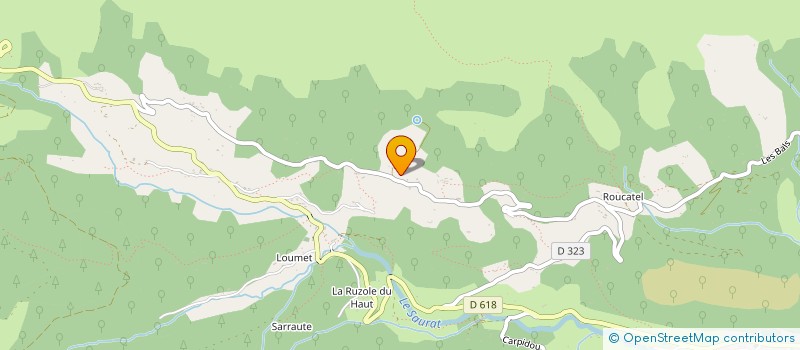 localisation de l'entreprise MADAME OMBELINE LOURDEL à TARASCON-SUR-ARIEGE