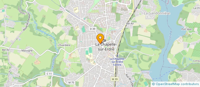 localisation de l'entreprise MADAME OMBELINE VIAUD  SAINT-ETIENNE-DE-MONTLUC