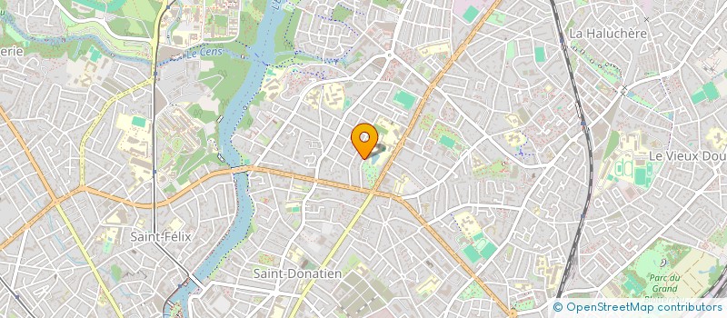 localisation de l'entreprise MADAME OMBLINE DU BESSET à NANTES