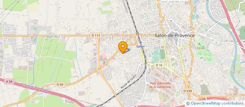 localisation de l'entreprise MADAME OMBRETTA ORSINI à SALON-DE-PROVENCE