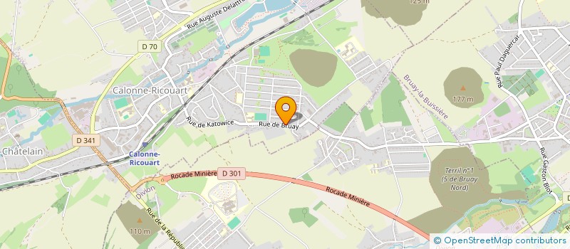 localisation de l'entreprise MADAME OMEGA NDEMEZOGO OYE EBE  CALONNE-RICOUART