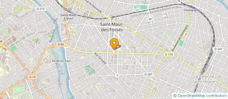 localisation de l'entreprise MADAME OMEIMA HANAFI à SAINT-MAUR-DES-FOSSES