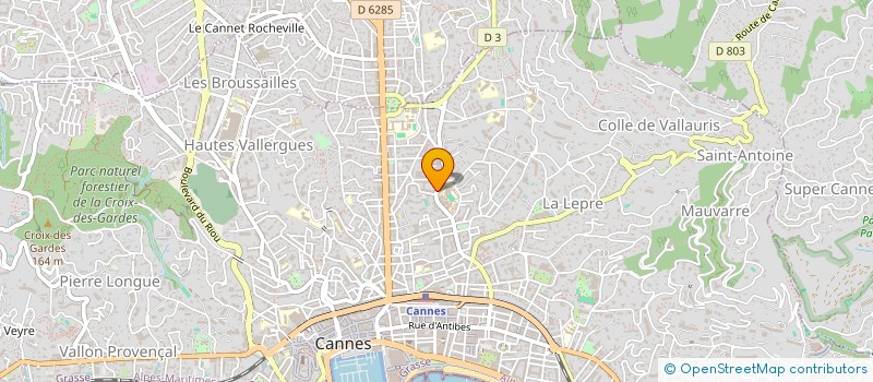 localisation de l'entreprise MADAME OMIMA MATOUS  CANNES