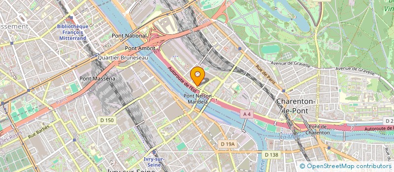 localisation de l'entreprise MADAME OMKALTOUM MIHOUBI à CHARENTON-LE-PONT