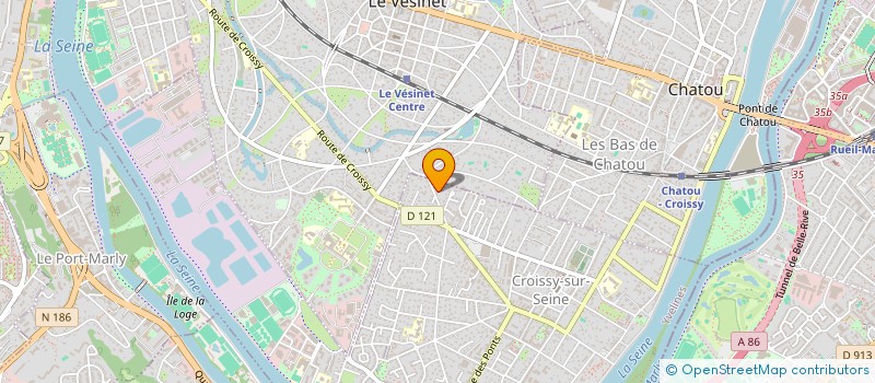 localisation de l'entreprise MADAME OMNYA ABDEL RAHMAN  CROISSY-SUR-SEINE